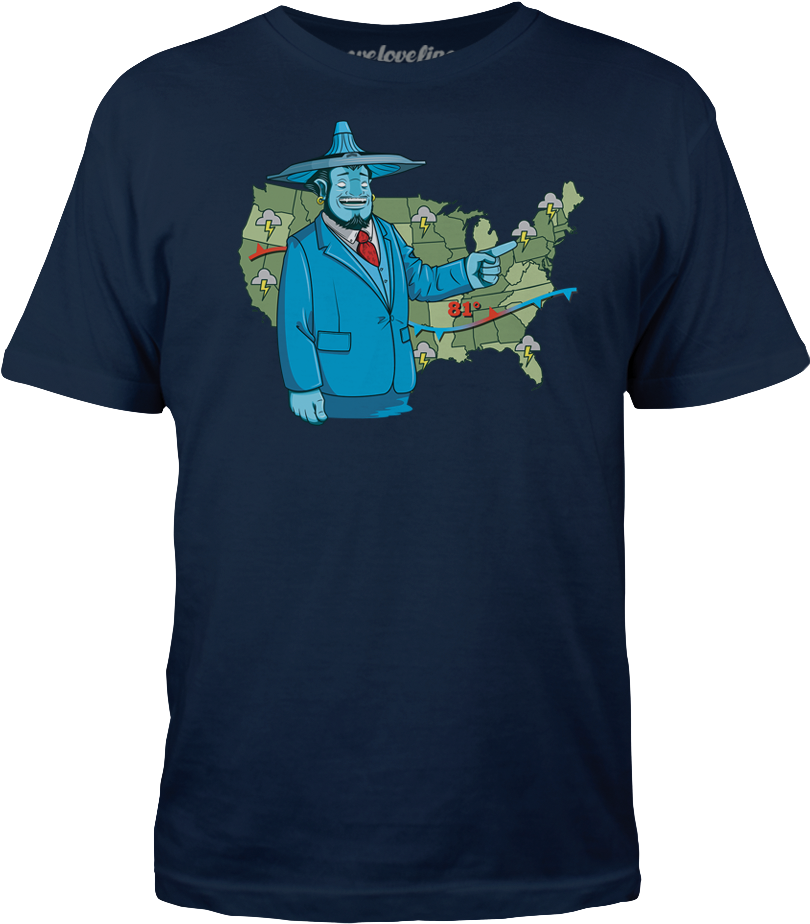 Storm Spirit Weather Man - Cs Go Karambit Tee (1000x1000), Png Download