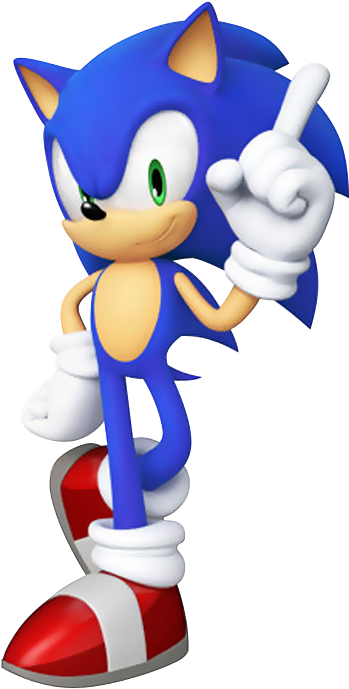 Sonic - Sonic Super Smash Bros Png (392x718), Png Download
