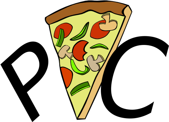 This Free Clipart Png Design Of Pizza Cult Clipart - Pizza Clip Art (600x406), Png Download