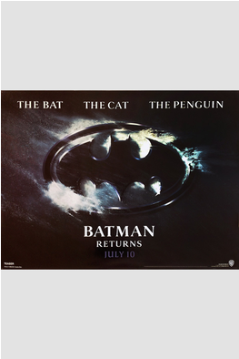 For Sale - Batman Returns Movie Poster (11 X 17) (393x393), Png Download