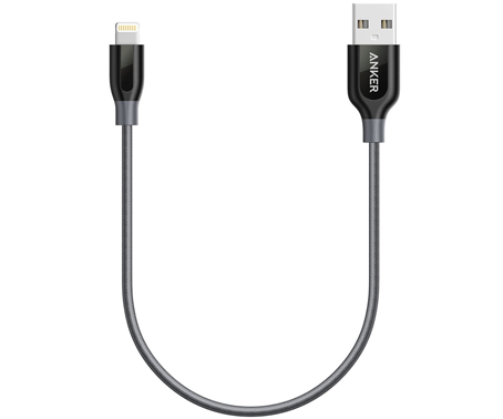 Anker Powerline Lightning Cable Durable And Fast Charging - Anker Lightning Cable For Iphone (522x400), Png Download