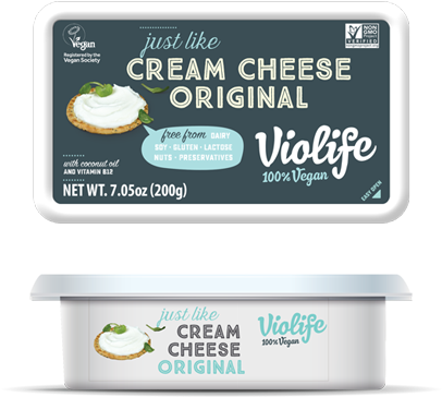 Violife Cream Cheese (550x500), Png Download