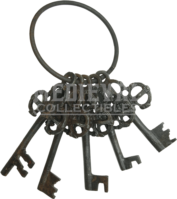 Trefoil Castle Keys - Keychain (850x850), Png Download