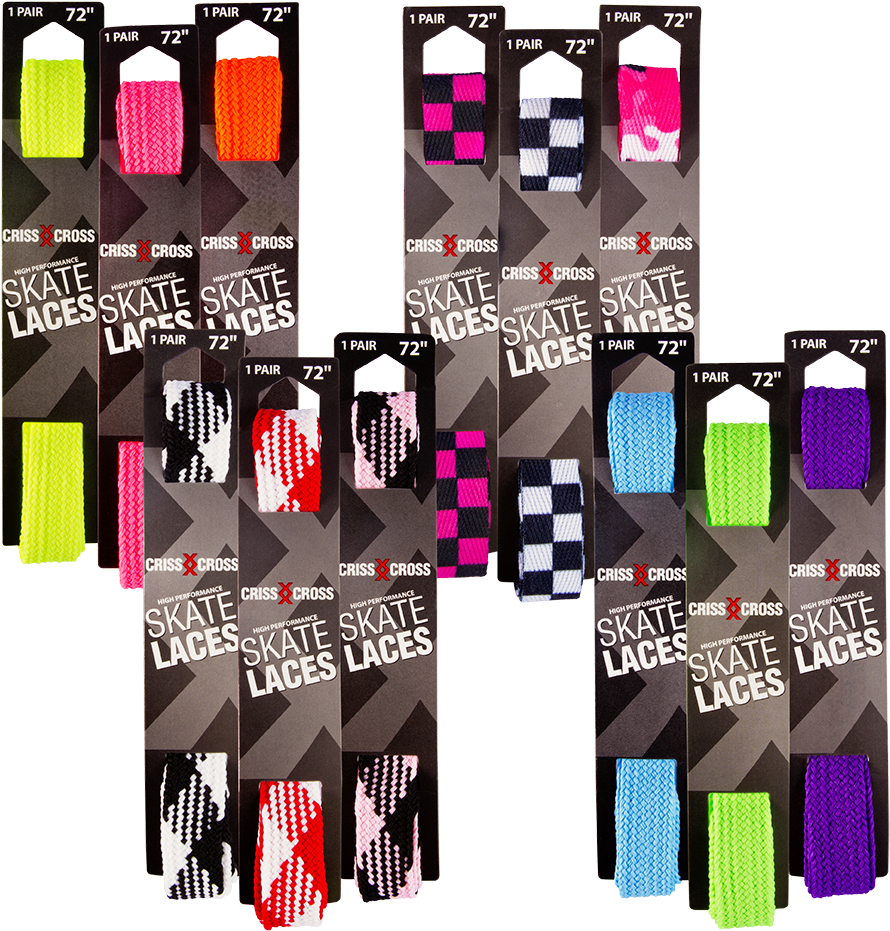 Criss Cross Laces Fat Width - Shoelaces (1000x1000), Png Download