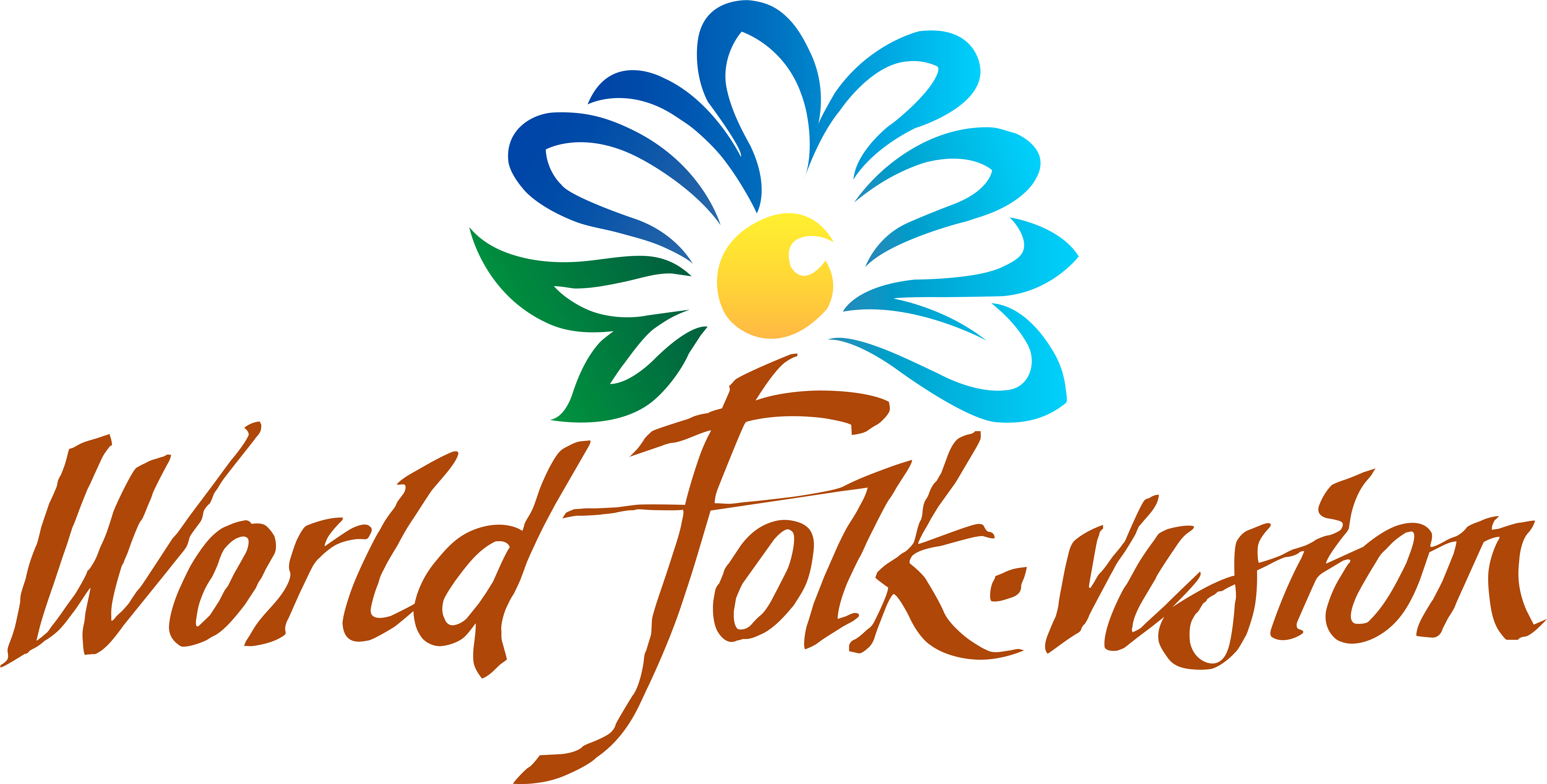 Download Logo As Png Image - World Logo Vector Folk Art (7929x4030), Png Download