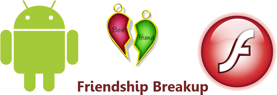 Adobe Flash For Android Devices - Android Png (1024x395), Png Download