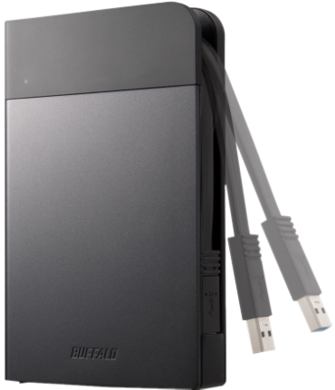 Buffalo Ministation Extreme Nfc Usb - Rugged External Hard Disk (573x430), Png Download