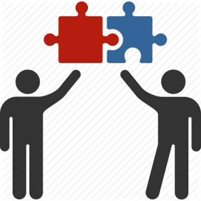 Photo Team Work Clipart Png Images - Transparent Background Teamwork Clipart (400x400), Png Download