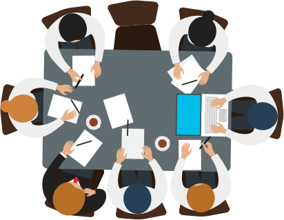 11 Disrupters Of Team Productivity - Team Di Lavoro Png (412x319), Png Download