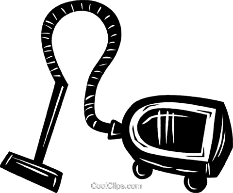 Vacuum Cleaner Royalty Free Vector Clip Art Illustration (480x398), Png Download