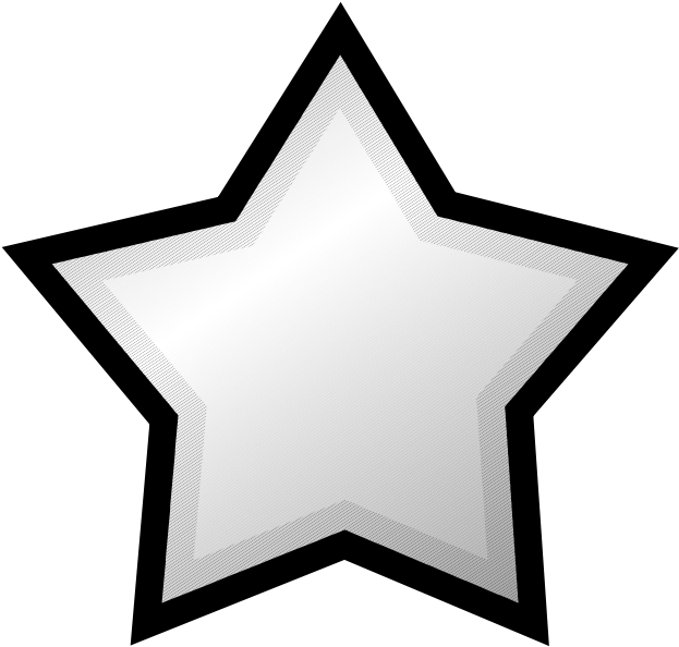 Estrelas Prata Png (637x600), Png Download
