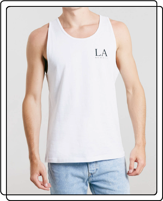 Get The George Clooney Look With Mallzee - Active Tank (616x728), Png Download