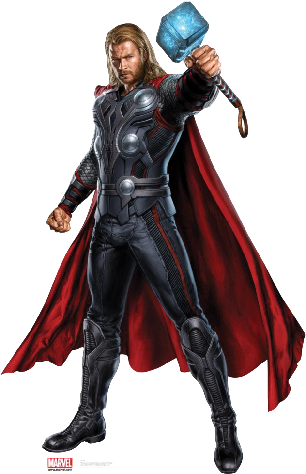 Thor Clip Art (697x1023), Png Download