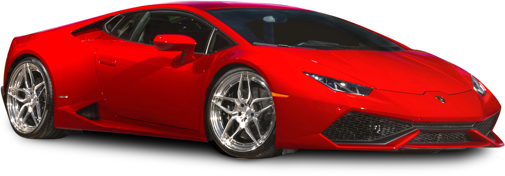 Red Lamborghini Huracan Car - Hot Wheels Ford Shelby Gt350r (1862x722), Png Download