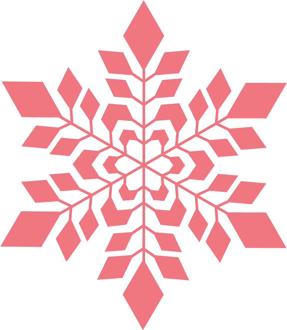 Transparent Snowflake Png Images Pictures - Pink Snowflake Transparent Background (1181x1181), Png Download
