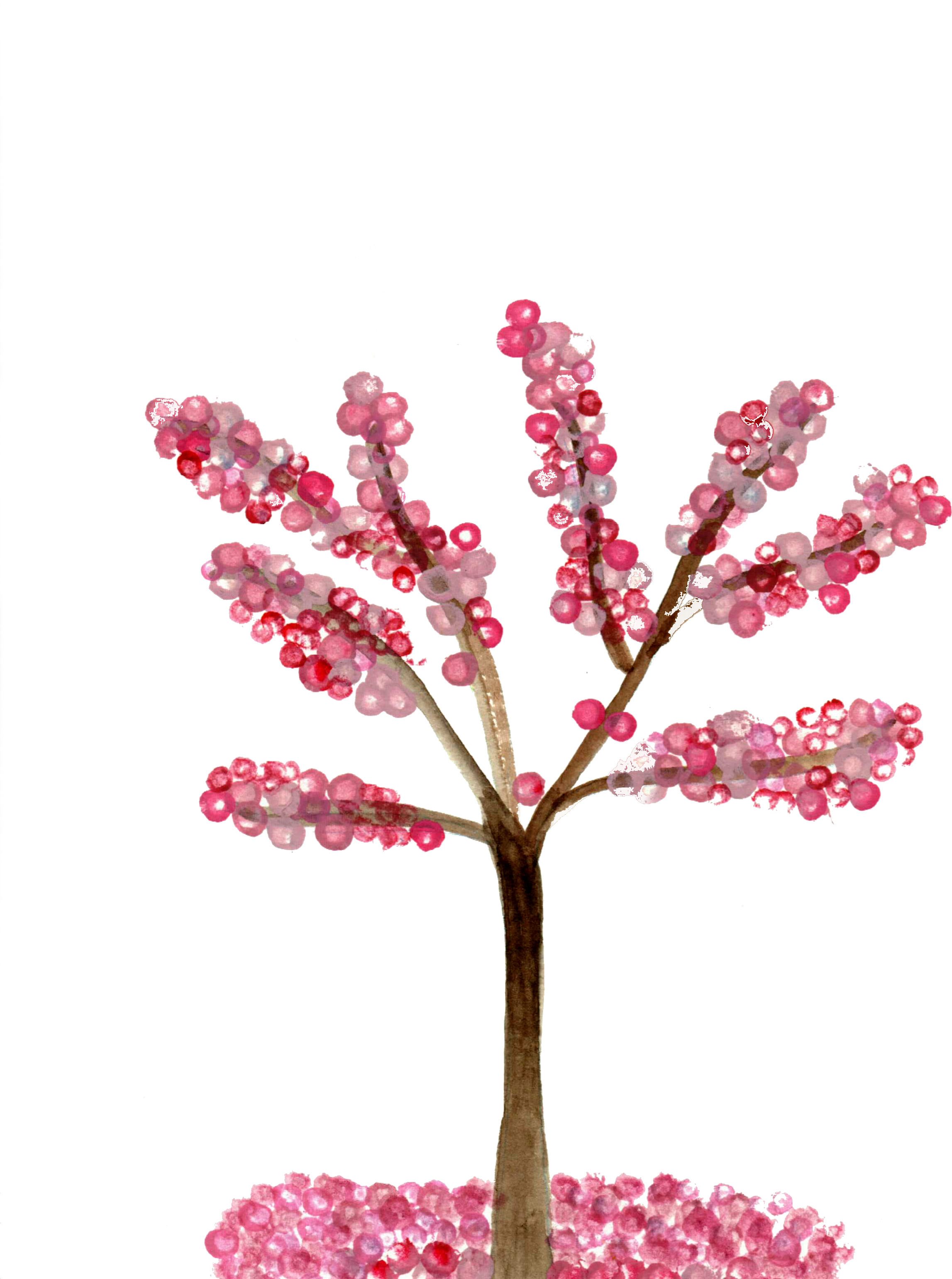 I Love The Color Pink And It's Important To Surround - Cherry Blossom (2576x3104), Png Download