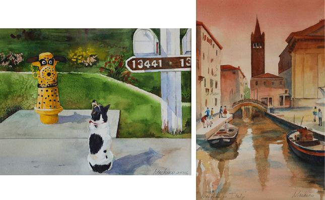 Isee Artist Gallery Machiko Naganuma - Artist (645x396), Png Download