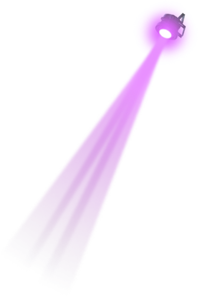 Stage Light Effect Png Download Image - Luzes Roxa Png (654x978), Png Download