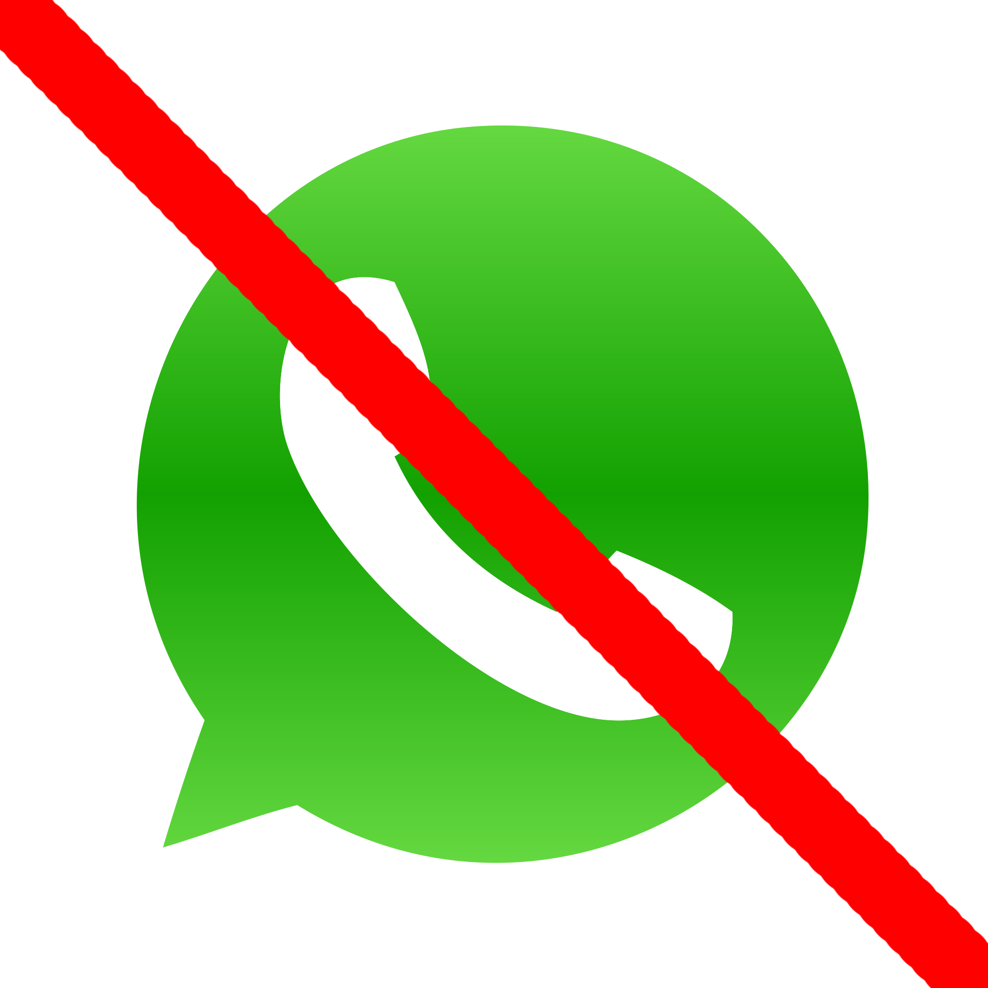File - No-whatsapp - Clip Art (2000x2000), Png Download
