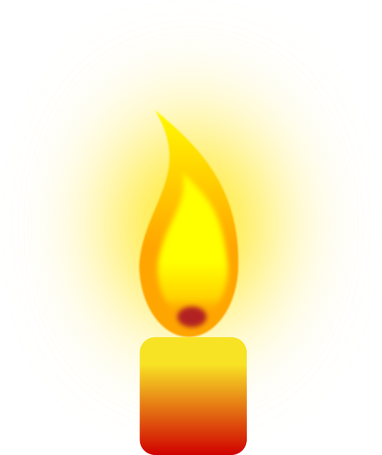 Crews Were Called To A Home In St Georges Road At - Candle Clipart Transparent Background (537x640), Png Download