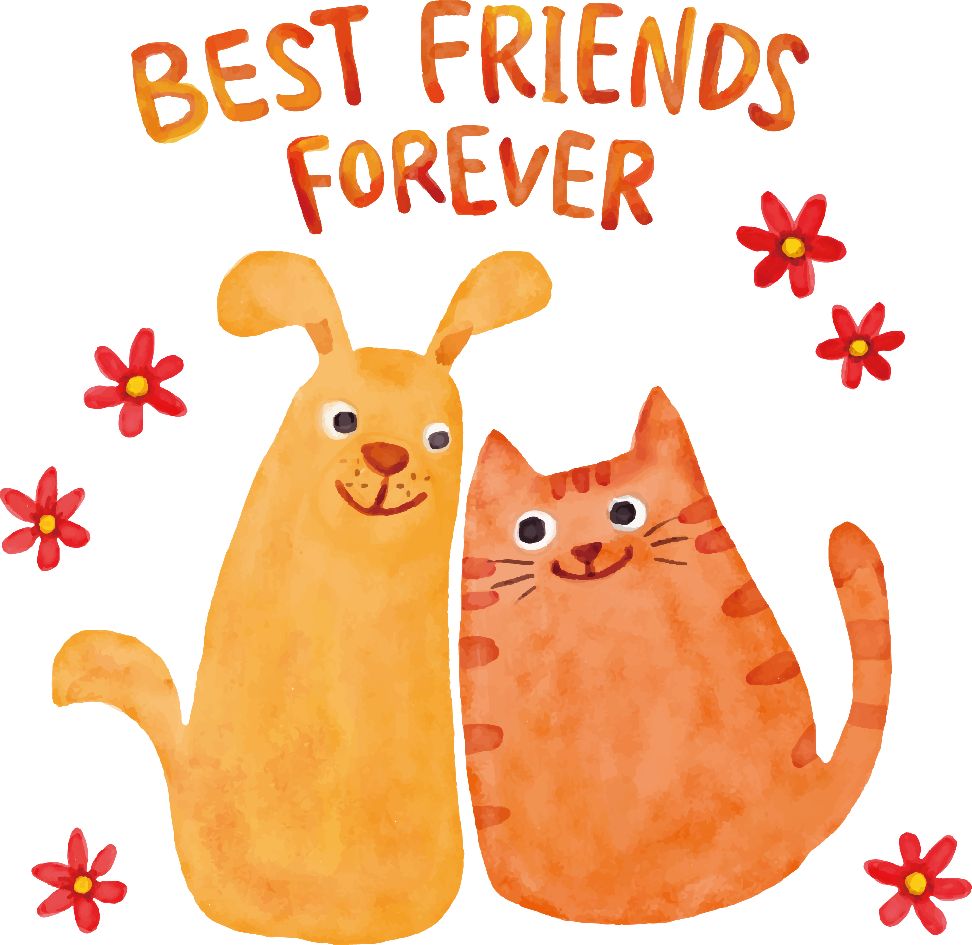 Love You Forever T - Composition Notebook, Best Friends Forever (1954x1900), Png Download