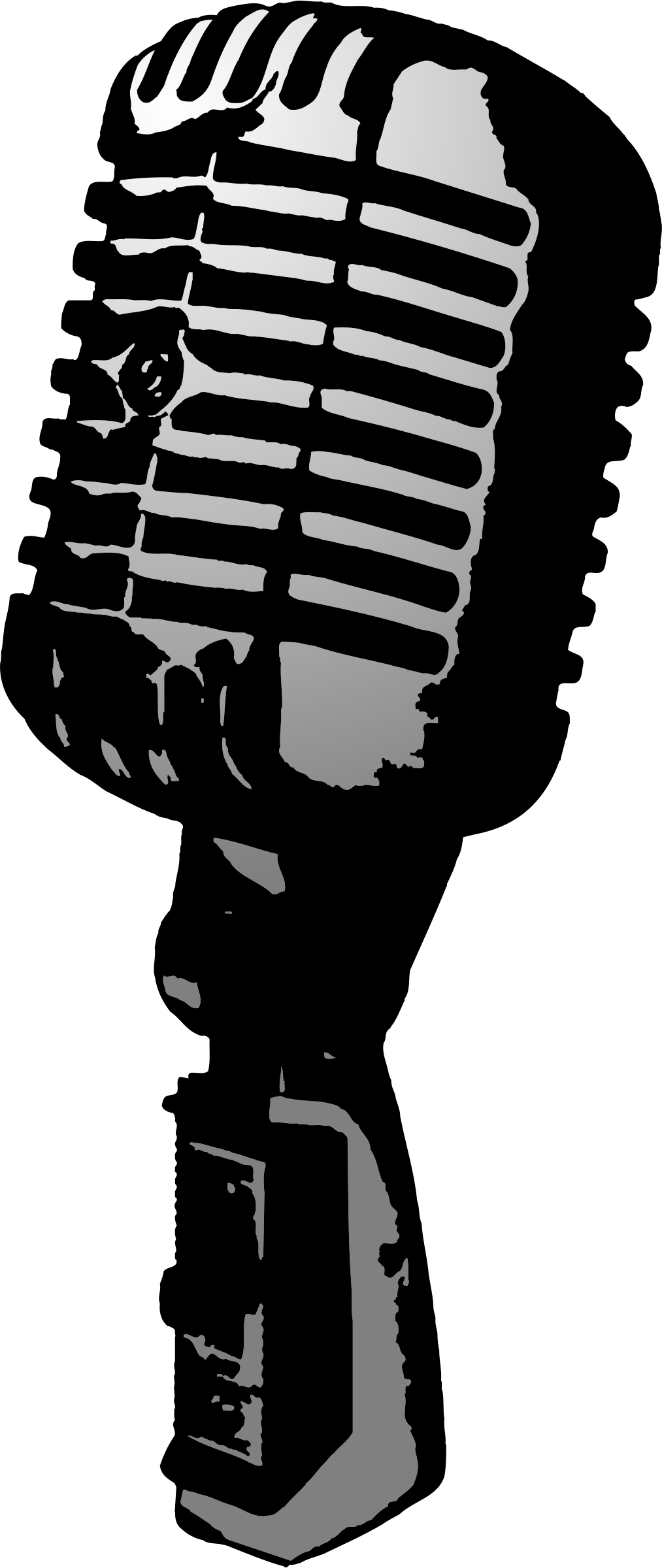 Microphone - Mic Clip Art Png (338x800), Png Download