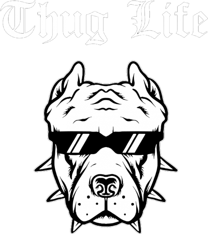 Thug Life Png Download - Thug Life Png (912x1000), Png Download