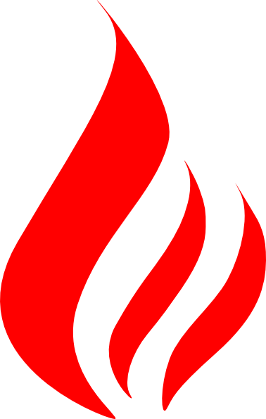 Candle Flame Clipart Cliparts - Flame Clipart (378x596), Png Download