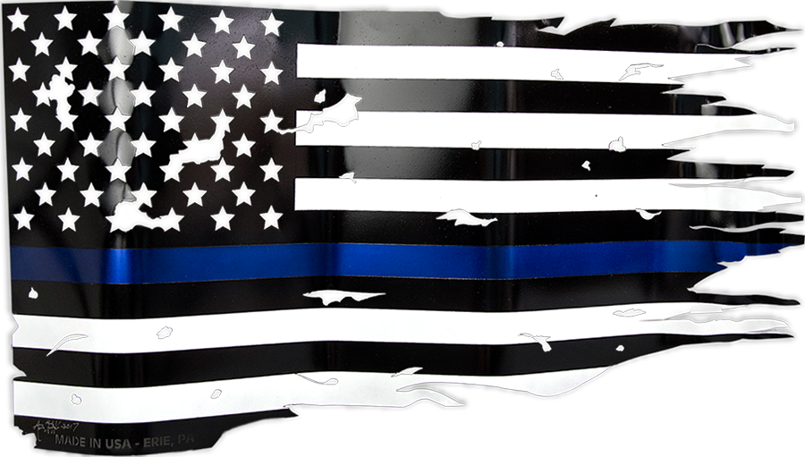 Download Blue Line Flag Png - Thin Blue Line Flag Svg - Free ...