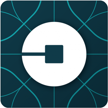 Icons Logos Emojis - Uber Logo 2016 (691x690), Png Download