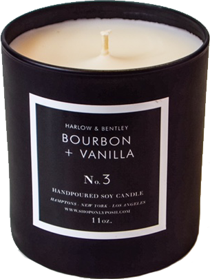 Bourbon Vanilla Soy Candle No - Candle (305x405), Png Download