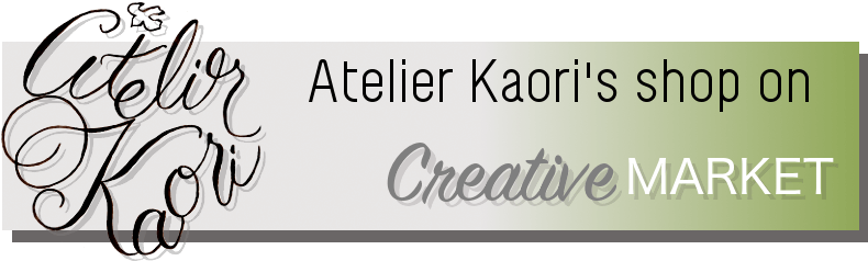 Atelier Kaori Shop On Creative Market - Watercolor Painting (800x250), Png Download