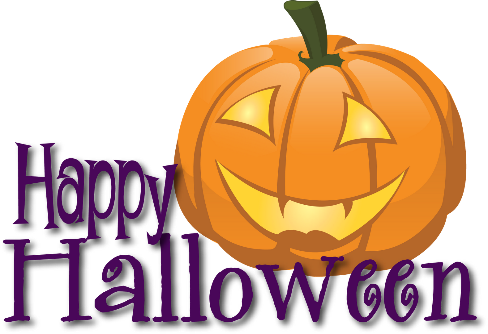 Clip Library Download Collection Of Banner High Quality - Transparent Background Happy Halloween Clipart (1600x1254), Png Download