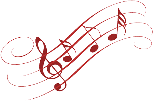 Musical Notes Pillow Case (531x349), Png Download