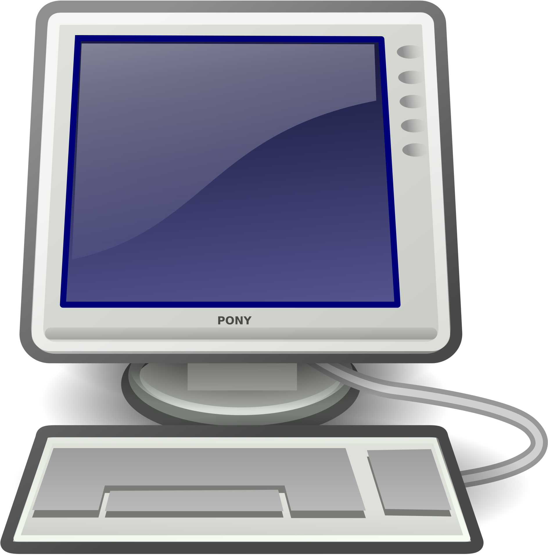 Open - Computer Clipart Png (2000x2000), Png Download
