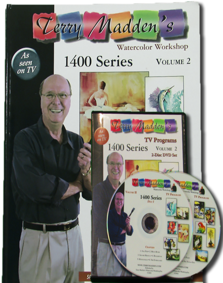 2 Combo Set Terry Madden's Watercolor Workshop - Terry Madden's Watercolor Workshop: 1400 Series [book] (475x600), Png Download