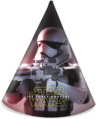 Star Wars The Force Awakens Party Hats - Star Wars Party Hat Transparent (400x400), Png Download
