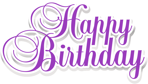 Happy Birthday Png Clip Art - Transparent Happy Birthday Png (600x338), Png Download