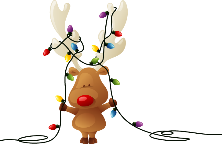 Christmas Lights Best - Christmas Light Parade Clipart (727x473), Png Download