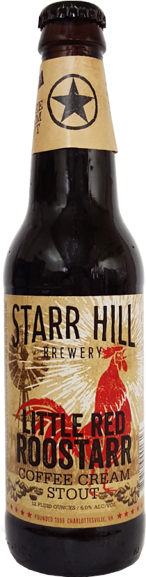 Little Red Roostarr Coffee Cream Stout Bottle - Beer (274x825), Png Download