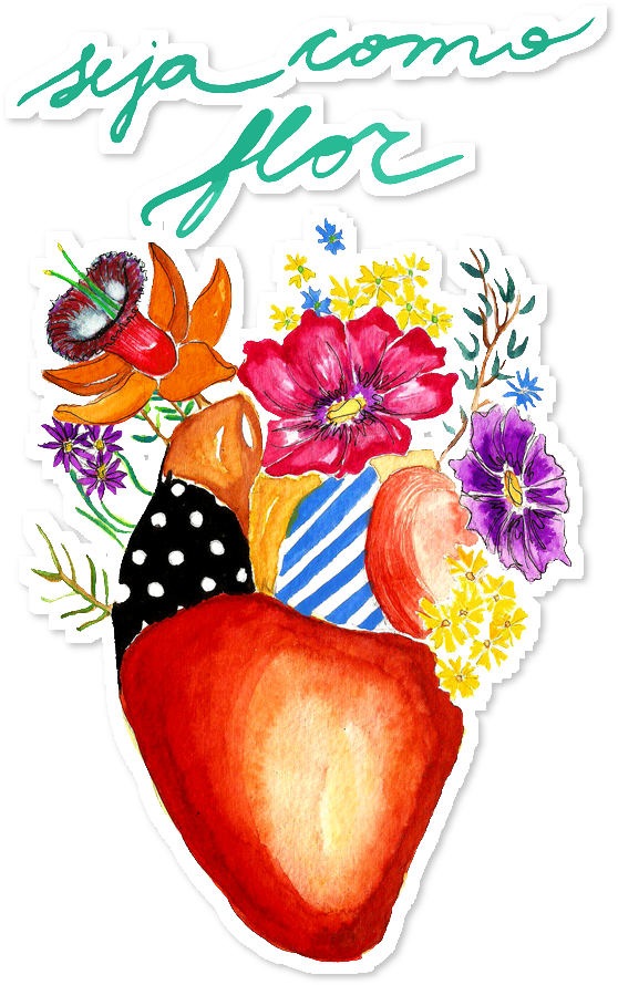 Seja Como Flor - Bolsa Seja Como Flor (962x962), Png Download