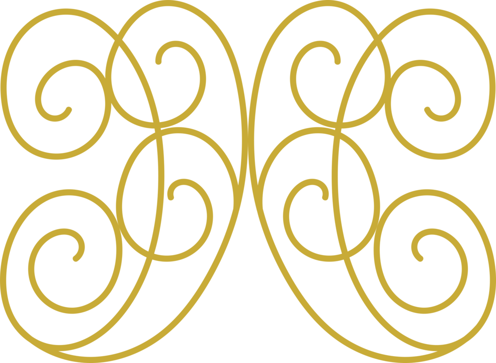 Visual Arts Drawing Decorative Arts Watercolor Painting - Gold Swirl Design (1024x750), Png Download