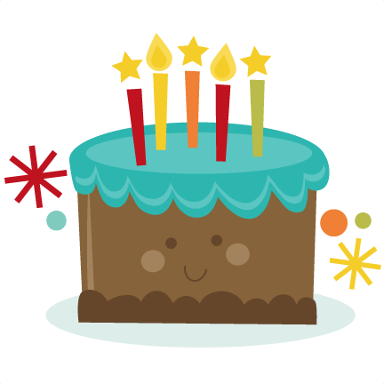 Free Library Cute Clip Art Net - Birthday Cake Cute Png (432x432), Png Download