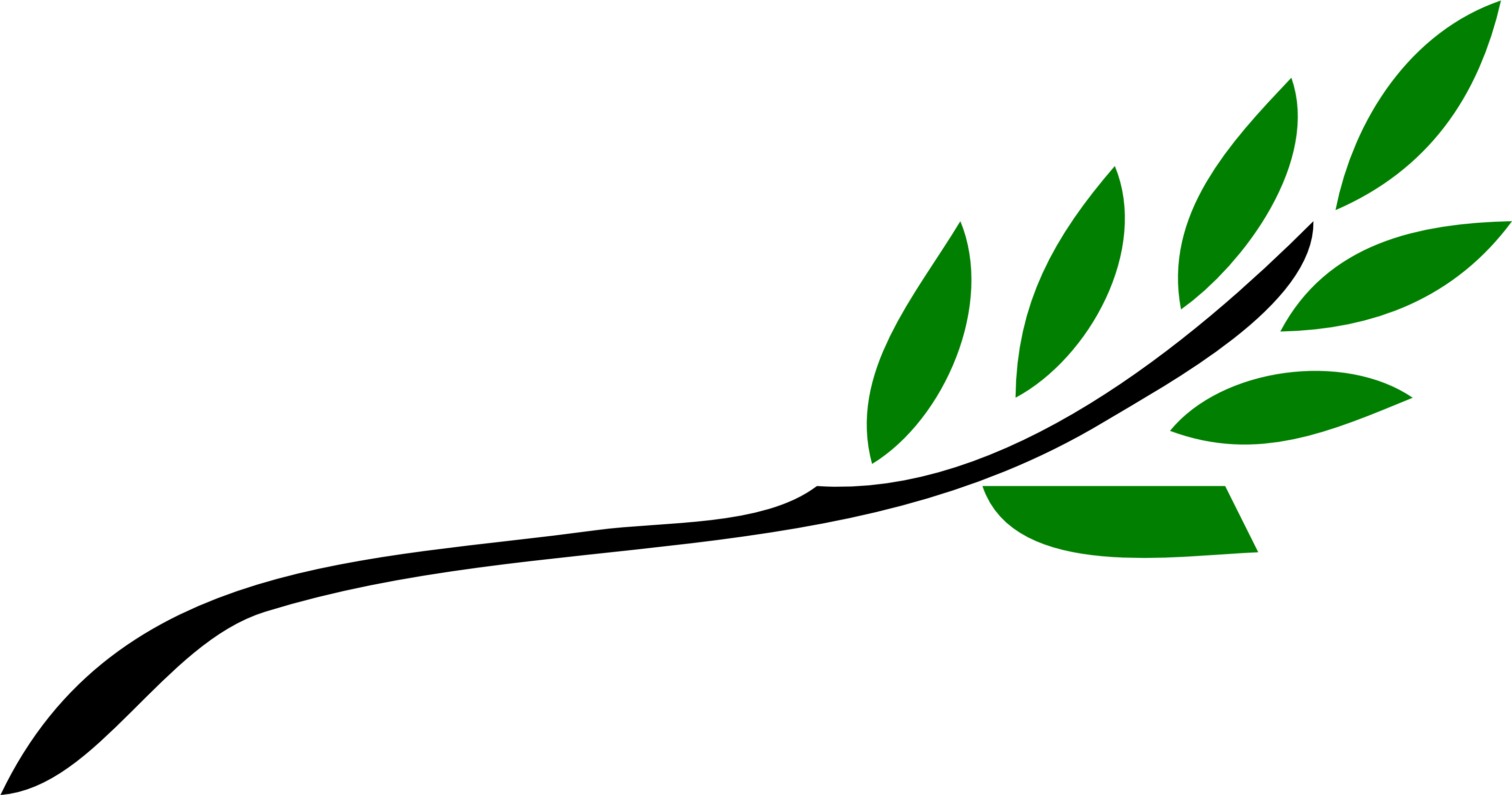 File - Olive Branch - Svg - Olive Branch Peace (1280x688), Png Download