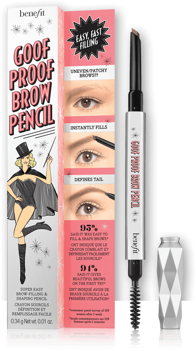 Goof Proof Eyebrow Pencil - Benefit Cosmetics Goof Proof Eyebrow Pencil (1220x1380), Png Download