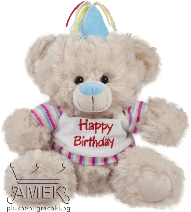 Happy Birthday Teddy Bear Png (800x883), Png Download
