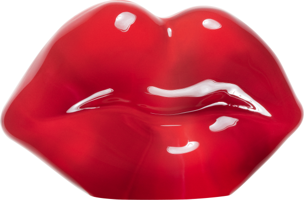 Lips Png Free Download - Kosta Boda Make Up Red Hotlips | 7091046 (600x394), Png Download