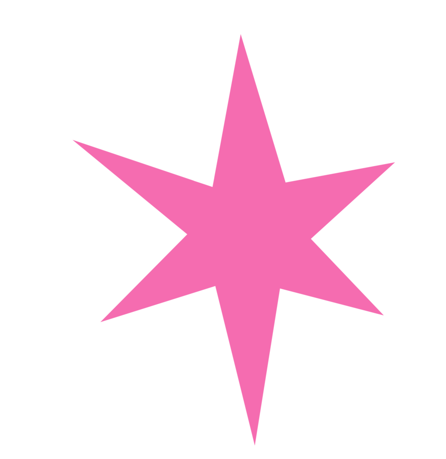 Sparkle Clipart Pink Sparkles - City Of Chicago Star (900x900), Png Download