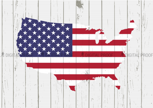 American Flag Nation - Usa Flag (500x500), Png Download