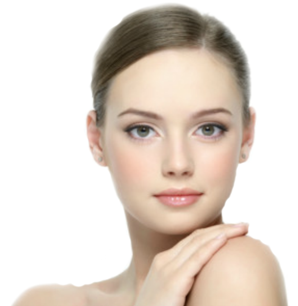 Eyebrow Threading - Beauty Salon Girl Png (1310x1210), Png Download
